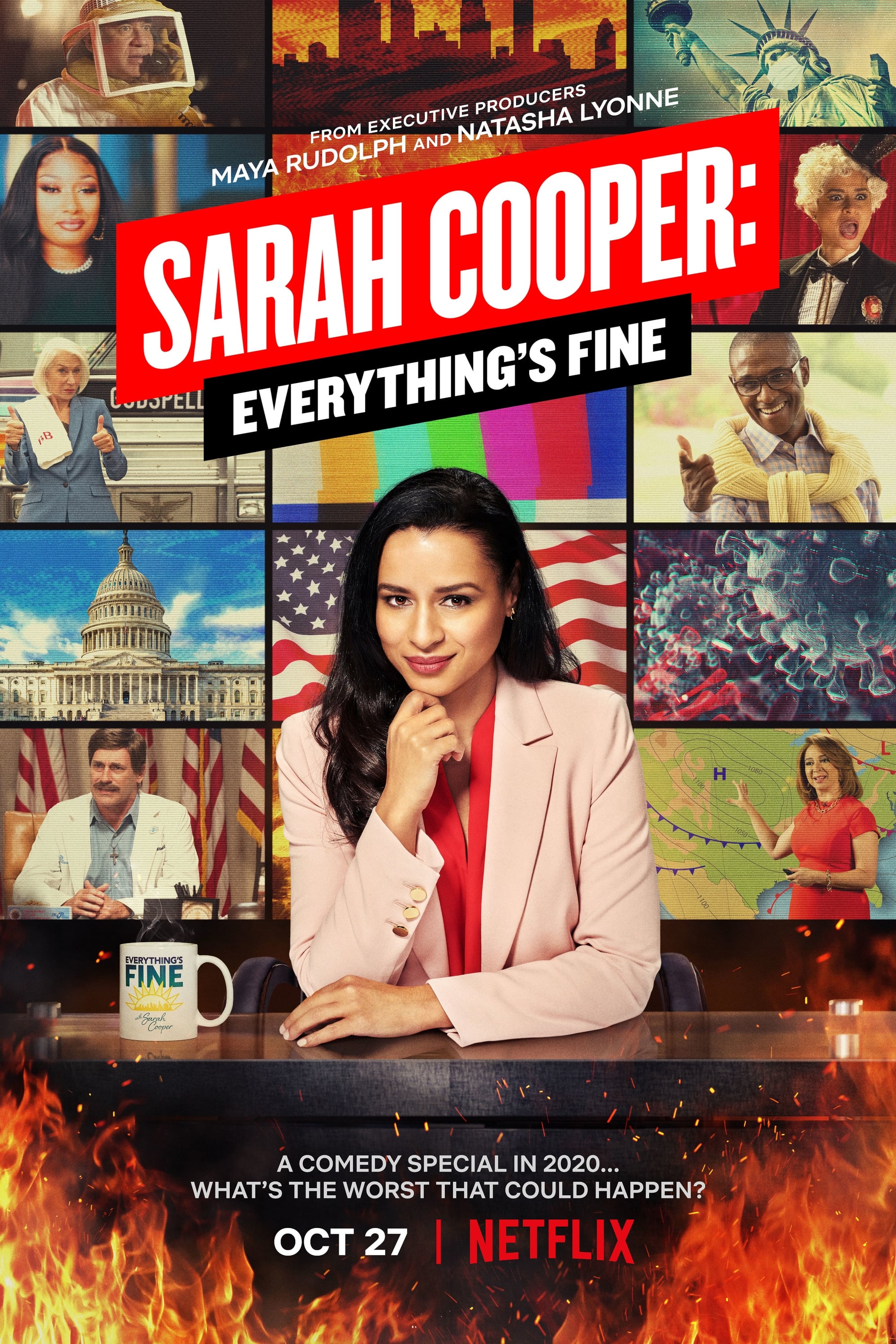 Постер Sarah Cooper: Everything's Fine
